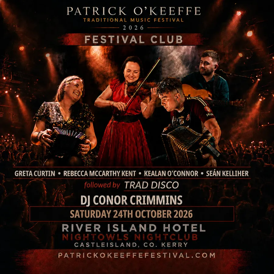 Festival Club — Night 1 — Patrick O'Keeffe Festival 2026