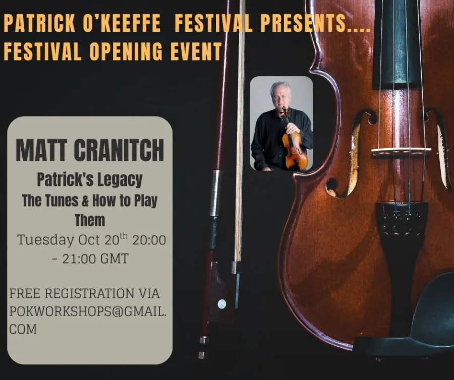 Official Opening of the Patrick O’Keeffe Festival 2026 — Patrick O'Keeffe Festival 2026